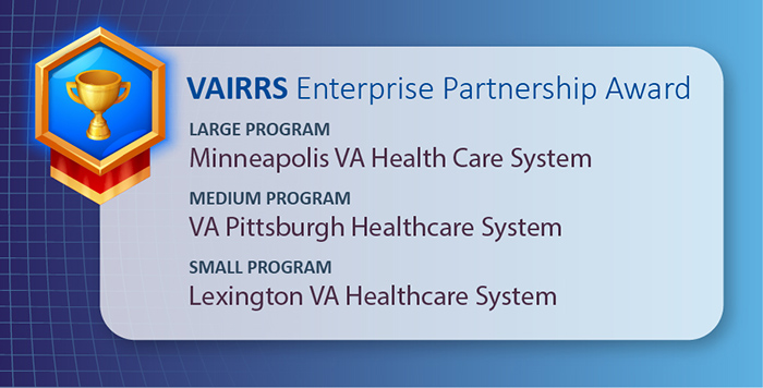  VAIRRS Enterprise Partnership Award (VEPA) 
