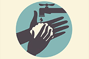Does frequent switching of reminder signs help hand hygiene in hospitals?  - Illustration: ©iStock/Victor_Brave