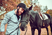 Horse riding could help Veterans with addiction