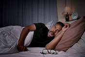 Insomnia only indirectly linked to suicidal thoughts