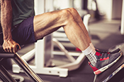 Leg power, grip strength predict fall injury risk in older men