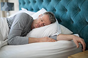 PTSD treatment improves sleep - ©iStock/Wavebreakmedia Photo for illustrative purposes only. 