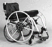 New wheelchair design reduces bacterial contamination
