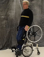Innovative wheelchair enables paralyzed Vets to stand