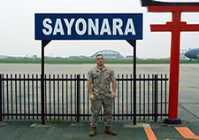 Nick Mezak during a 31st Marine Expeditionary Unit operation in Japan in 2010. (Photo courtesy of Nick Mezak)  