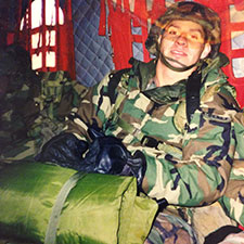 Perez served in the Army from 1998 to 2001, mainly along the Korean Demilitarized Zone.   