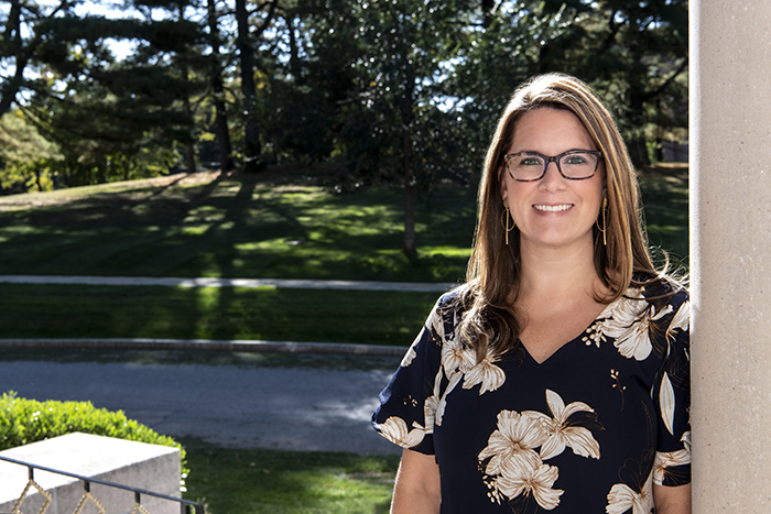 Katie Fitzgerald Jones of the VA Boston Healthcare System served as first author of a study that signals there is a research gap in how to optimize treatment for cancer-related pain and opioid use disorder. (Photo courtesy of Katie Fitzgerald Jones)