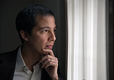Dr. Alan Teo has conducted several studies on the impact of loneliness and social isolation on mental health, and the role of technology in that dynamic. (Photo by Michael Moody)  