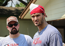 Team Rubicon co-founder and former Marine Jake Wood (R) with Air Force Veteran Brian Meagher, who now works for TR, in Rockport, Texas, following Hurricane Harvey. Thereâ€™s such a pride in belonging that comes with participation in Team Rubicon,