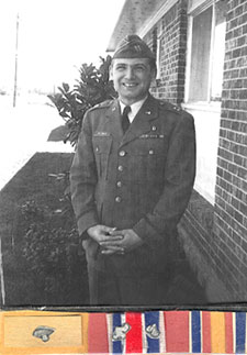 Dr. Sol Solomon during his days as chief of medicine at Dyess Air Force Base in Abilene, Texas, in the late 1960s. 