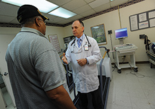 Dr. Peter Kokkinos heads a cardiac exercise lab at the Washington, DC, VA Medical Center. 