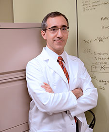 VA researcher Dr. Walid Gellad is a national expert on prescription drug pricing and medication adherence. (Photo by William A. George)