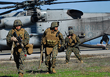 Iowa Army National Guard soldiers take part in a training exercise at Fort Dix, N.J., in 2008. 
