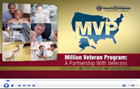 Click to watch the video: Million Veteran Program: A partnership with Veterans