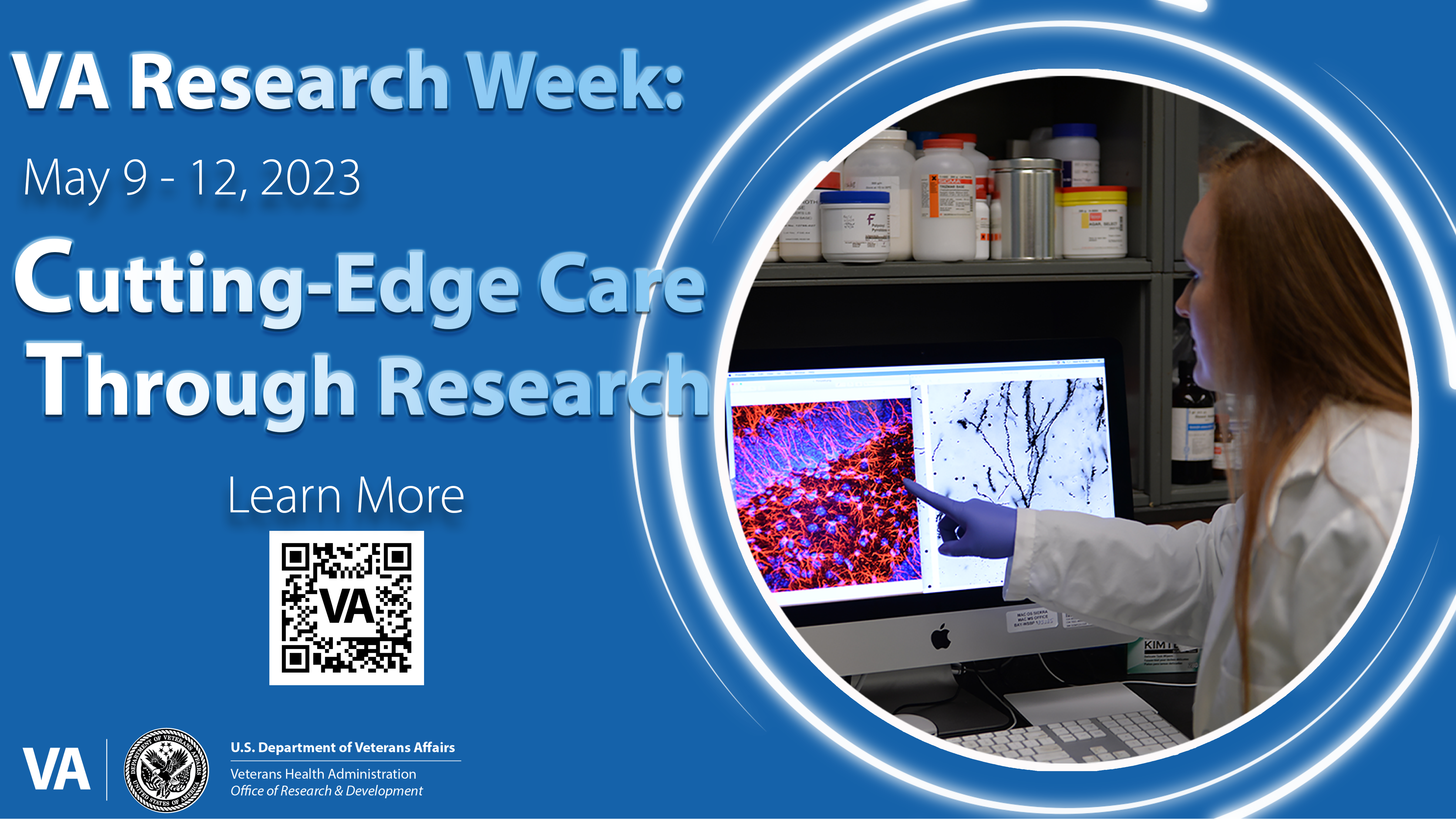2023 VA Research Week Billboard 3 : Cutting-Edge Care Through Research